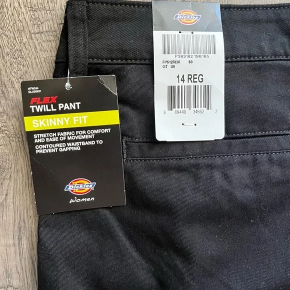 Dickies Flex Twill Pant Skinny Fit - Size 14 reg. - Picture 5 of 10